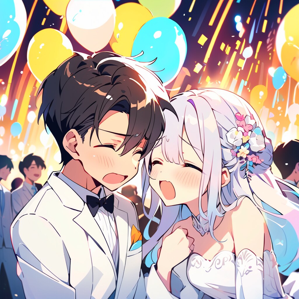 くっちづけ せよと囃したて♪