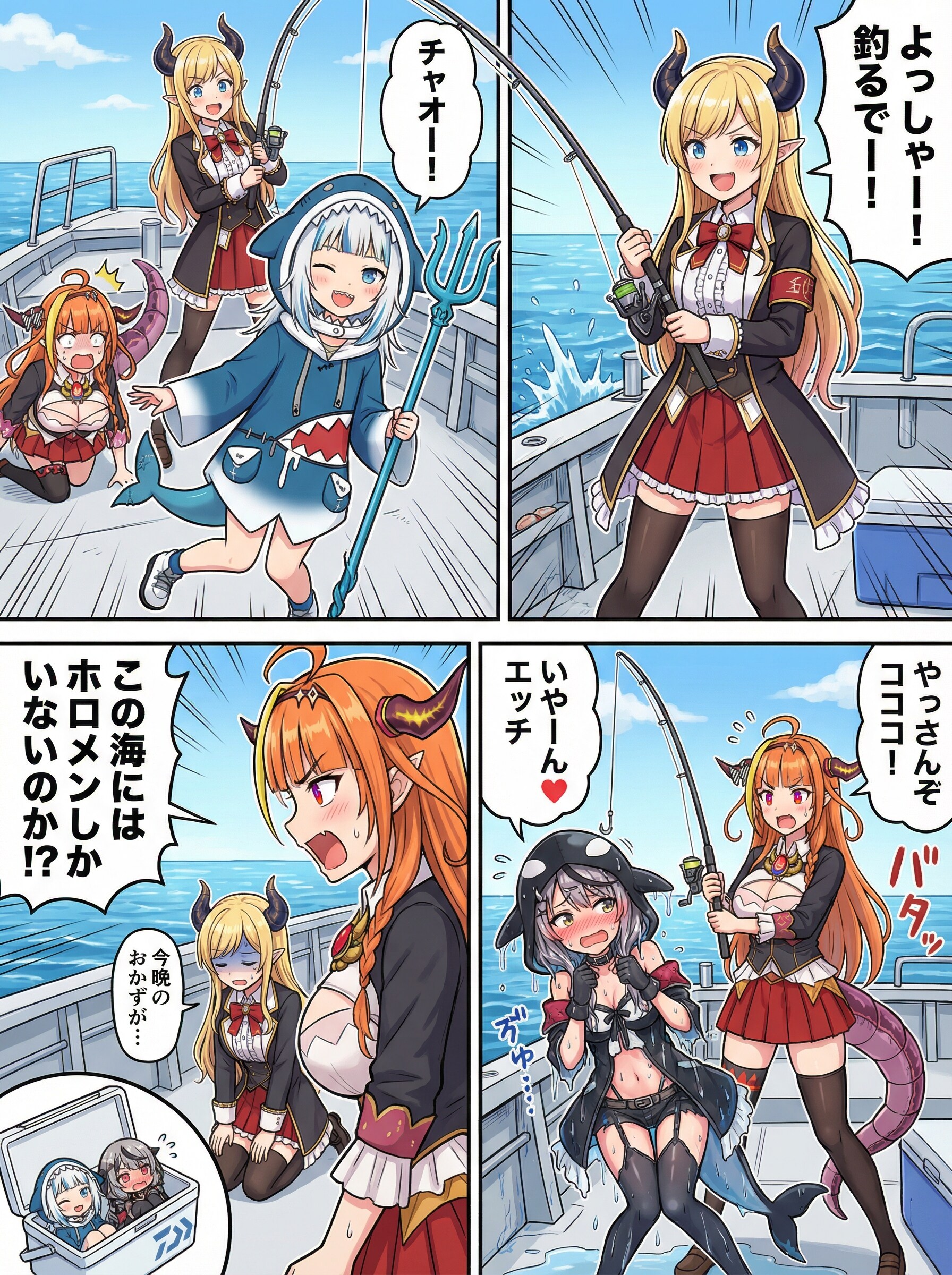 アクティブ釣り仲間②