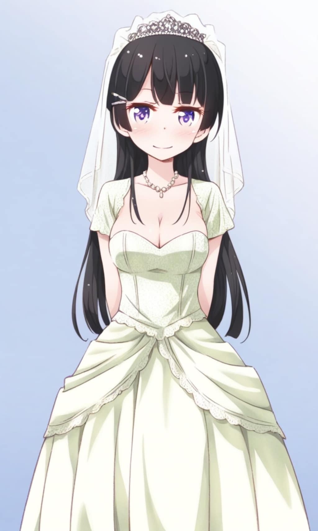 月ノ美兎 ウエディングドレス