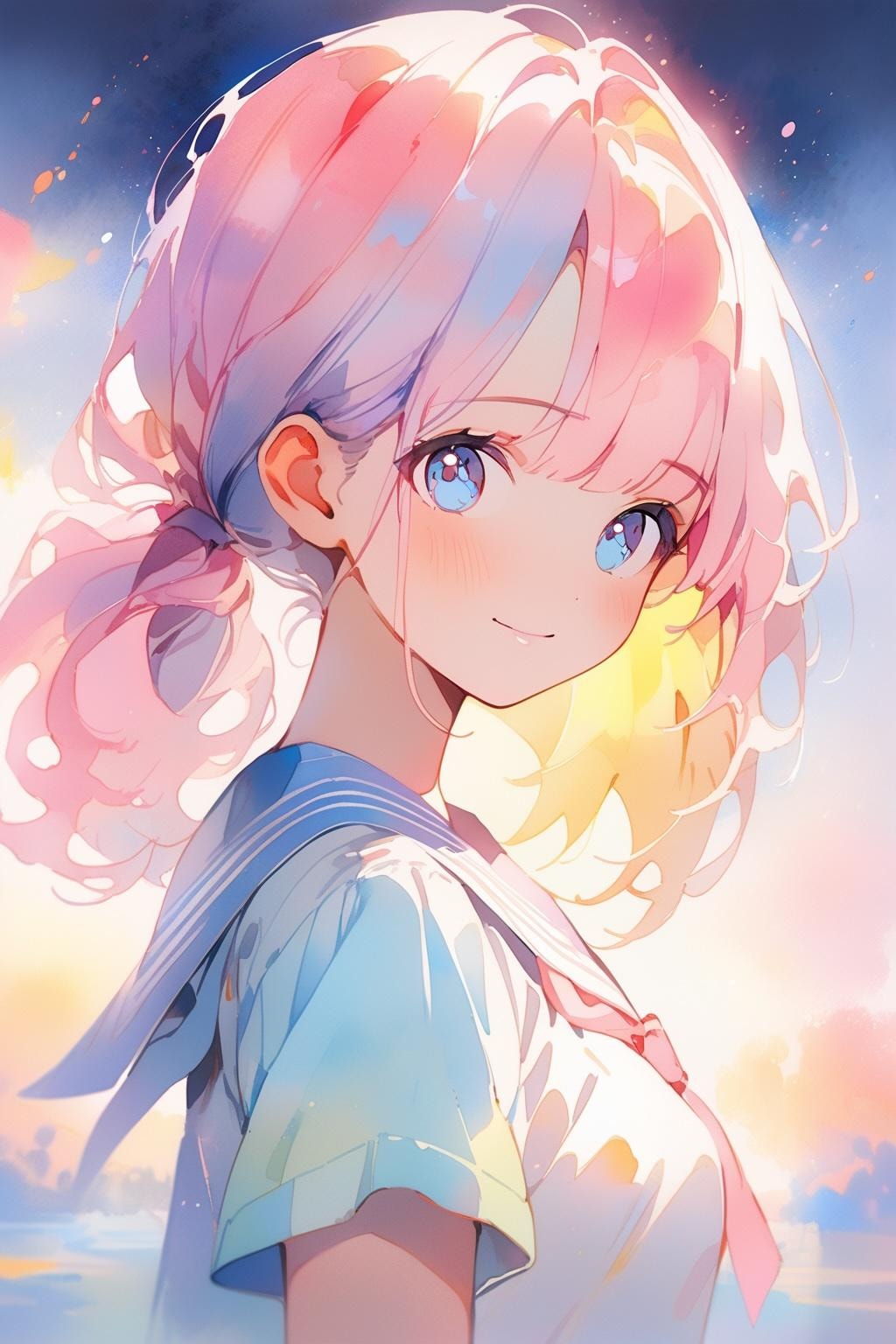 水彩 x パステル x VEGA