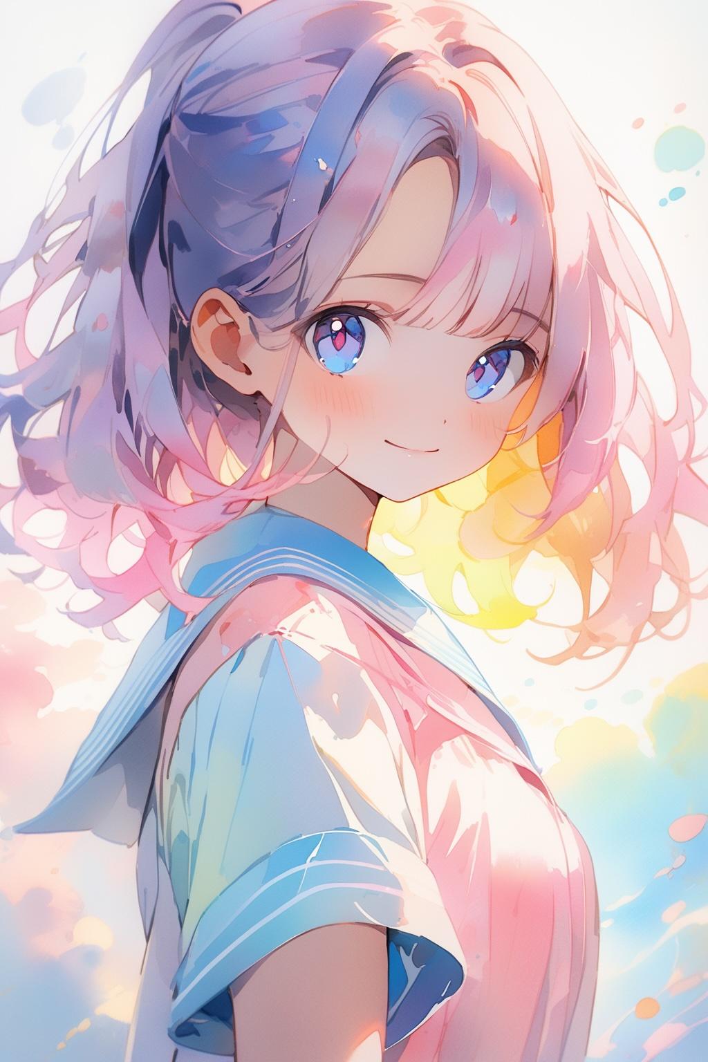 水彩 x パステル x VEGA | の人気AIイラスト・グラビア