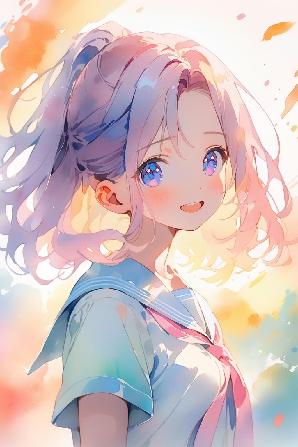 水彩 x パステル x VEGA