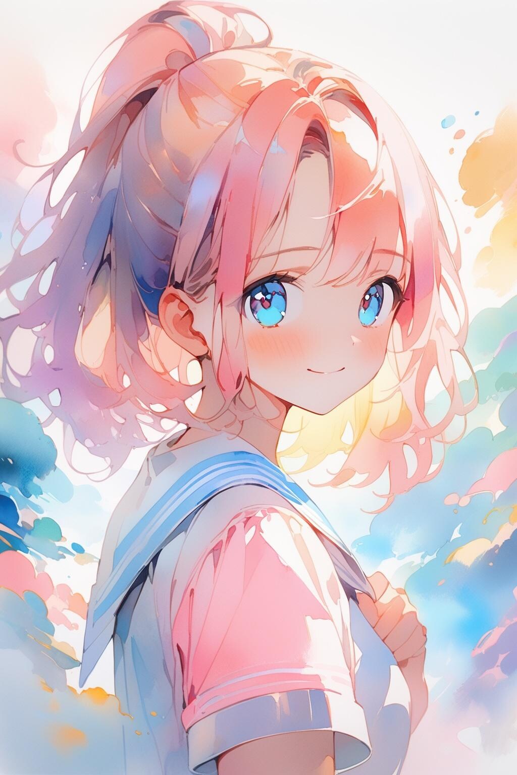 水彩 x パステル x VEGA