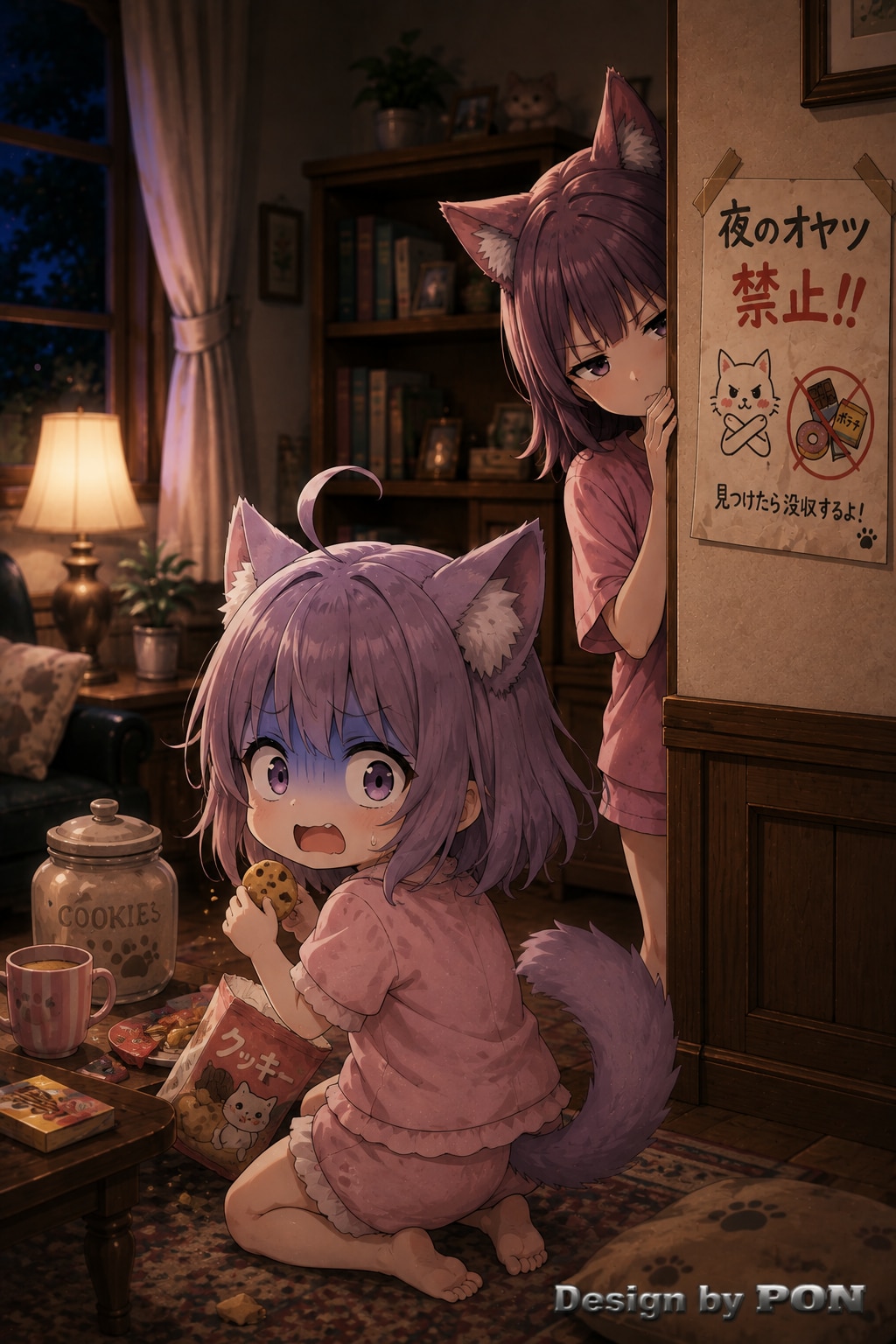 見られてる…