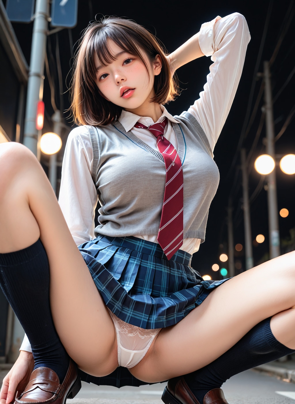 Panty shot