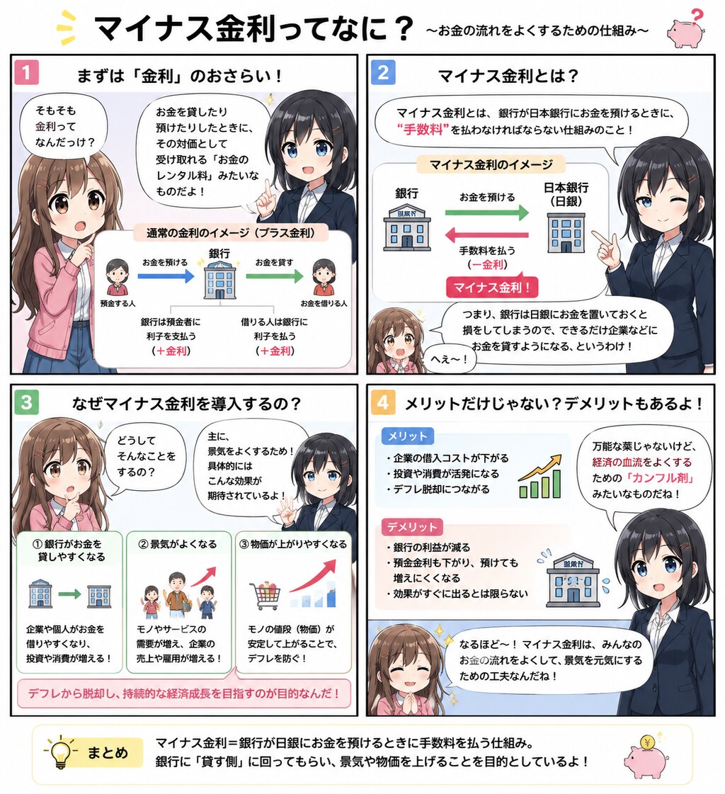 マイナス金利とは？