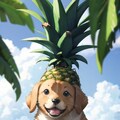 【動物】犬✕パイナップル 2枚目