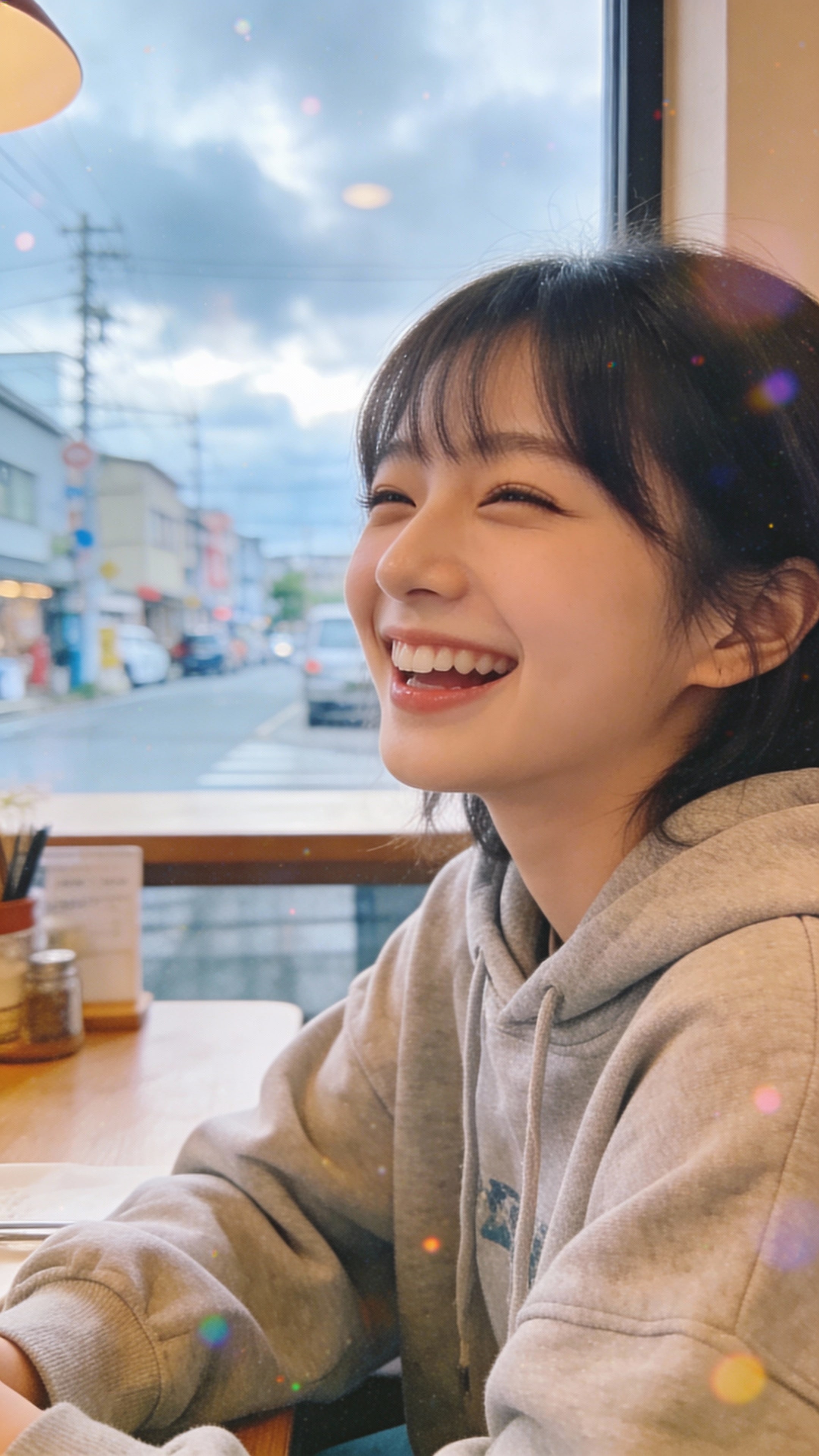 Streetlight Halo on a Snowy Eve | の人気AIイラスト・グラビア