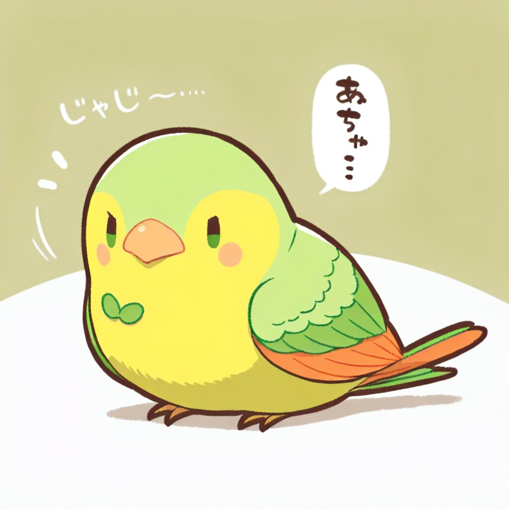 DRAGON版喋るインコ2