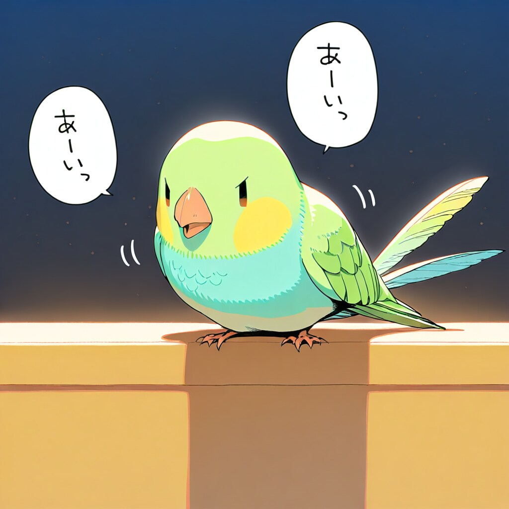 DRAGON版喋るインコ2