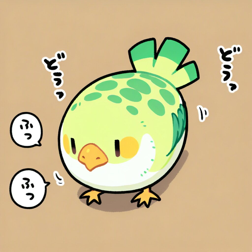 DRAGON版喋るインコ2