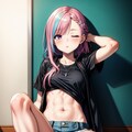 【今日の腹筋】寝落ち 5枚目