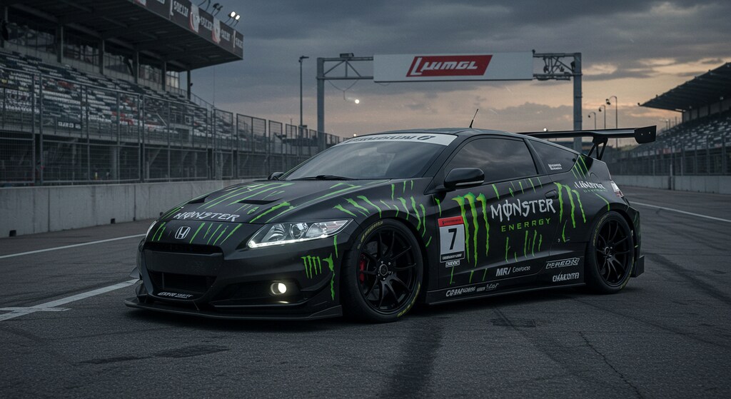 モンスターエナジーCR-Zレーシングカー