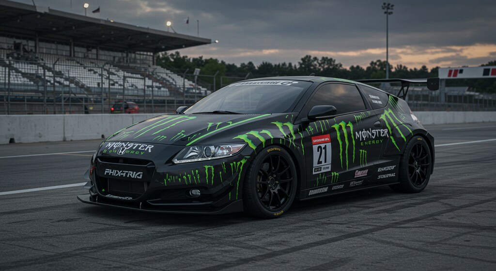 モンスターエナジーCR-Zレーシングカー