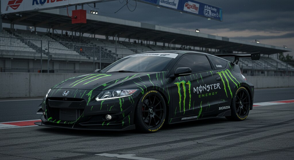 モンスターエナジーCR-Zレーシングカー