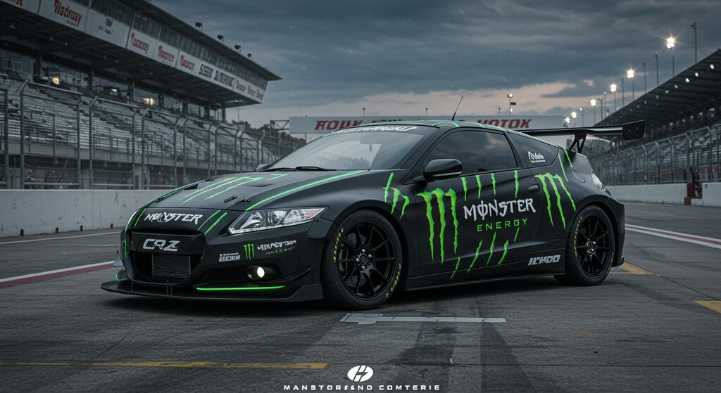 モンスターエナジーCR-Zレーシングカー