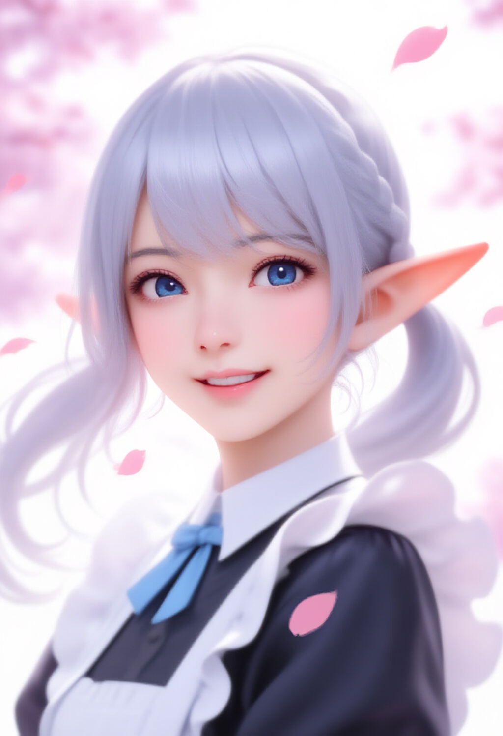 エルフのメイドさん