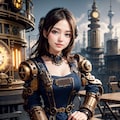 スチームパンクな少女 4枚目
