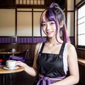 古民家カフェの看板娘 5枚目