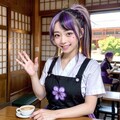 古民家カフェの看板娘 6枚目
