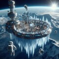 氷の宇宙ステーション 2枚目