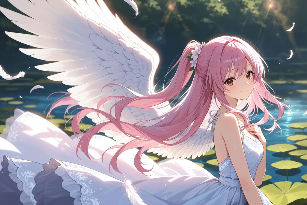 天使さん頑張ります