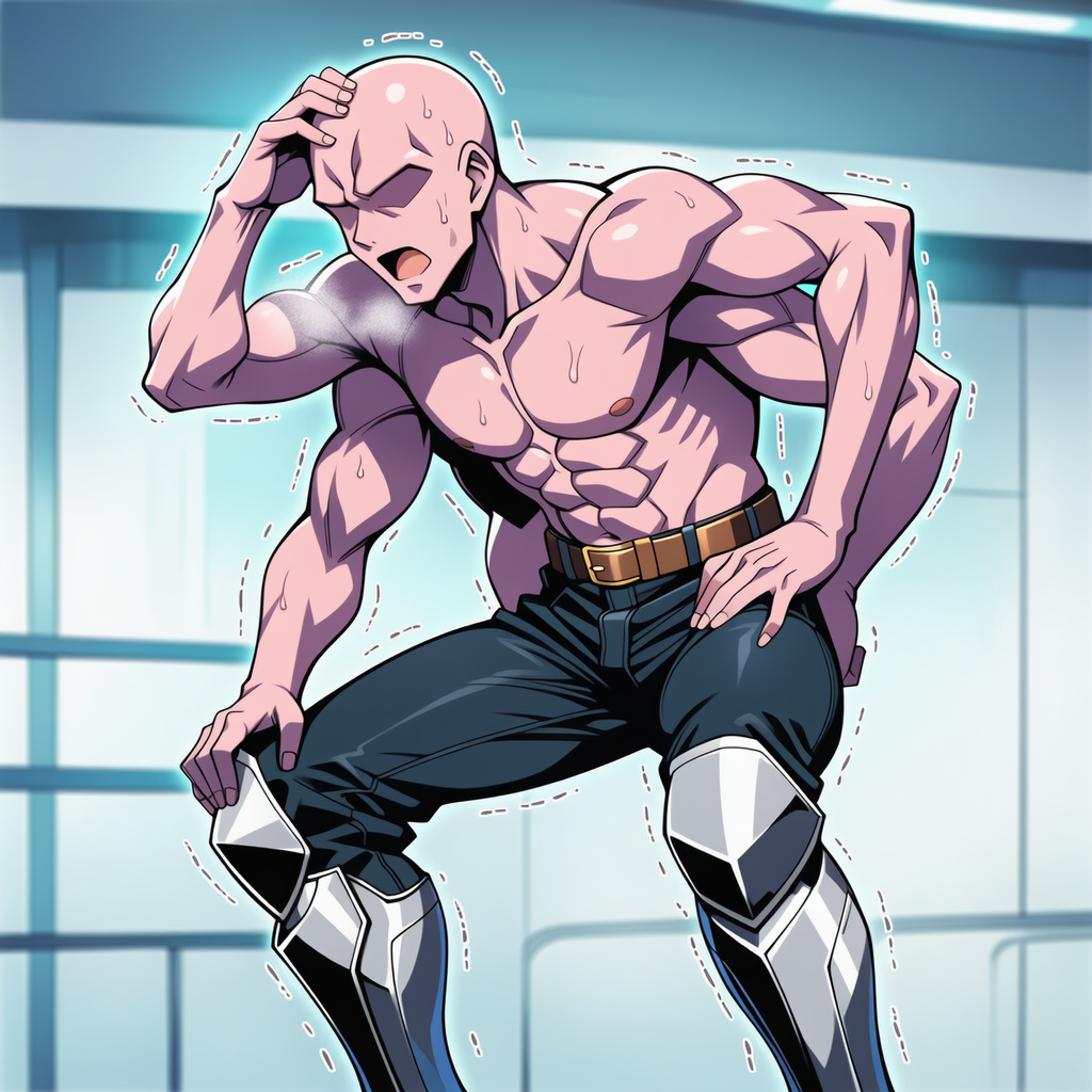 腰をいわした阿修羅パンチ怪人