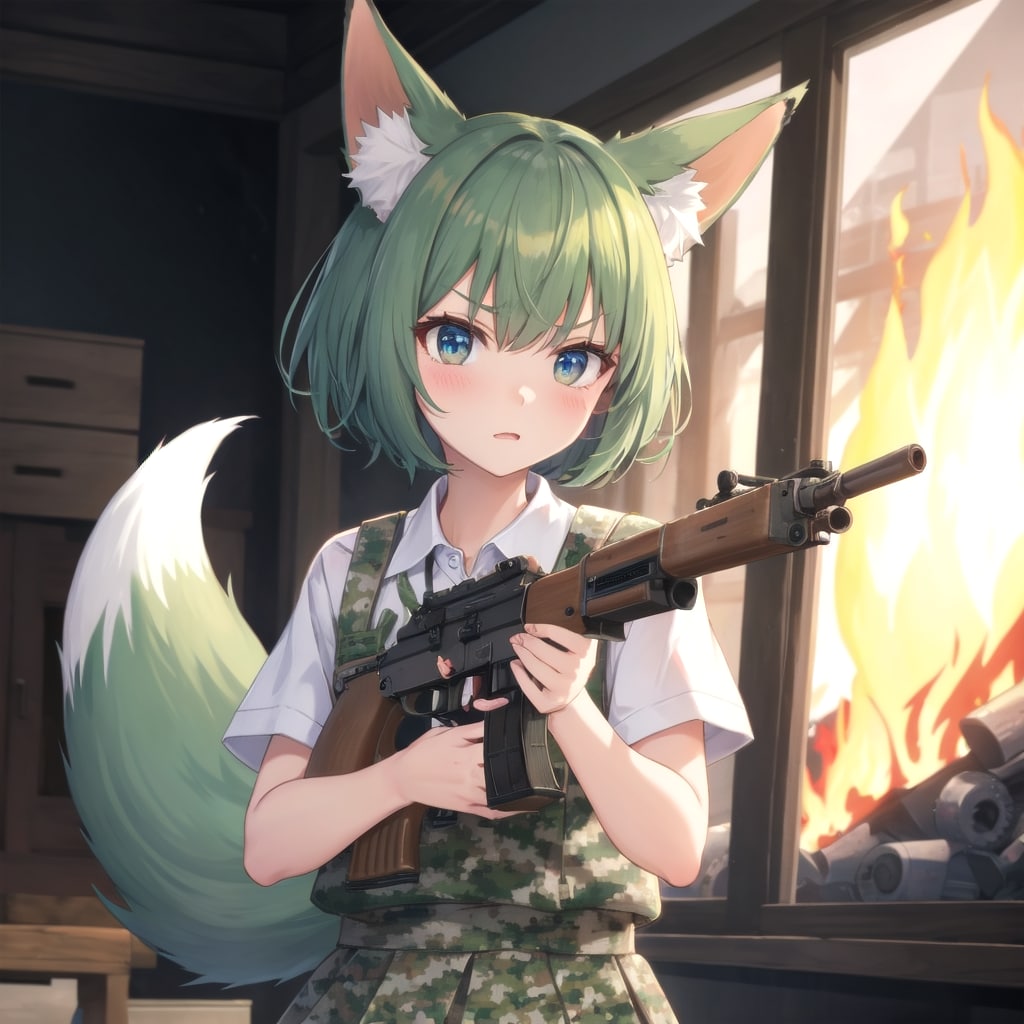 V4Bで武装JKきつね！！