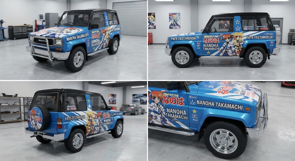 魔法少女リリカルなのは痛車ラガー