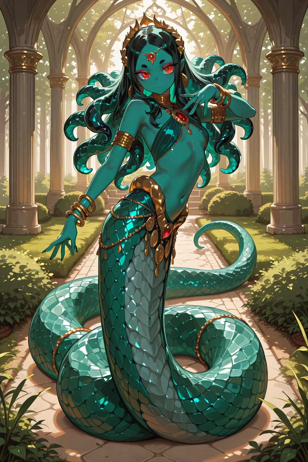 ナーガ | の人気AIイラスト・グラビア