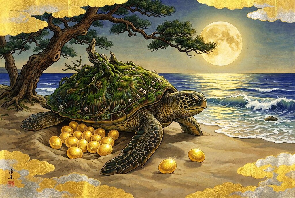 １万年生きた亀は金の卵を産む