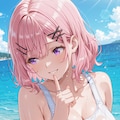 可愛い顔で 2枚目