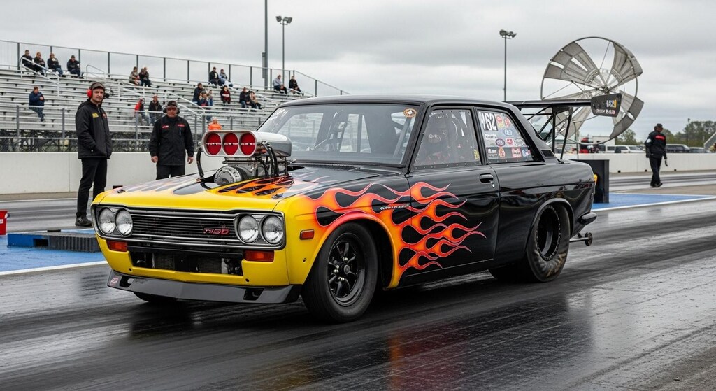 510ブルーバードドラッグカー