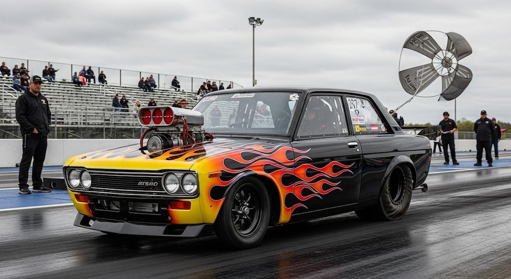 510ブルーバードドラッグカー