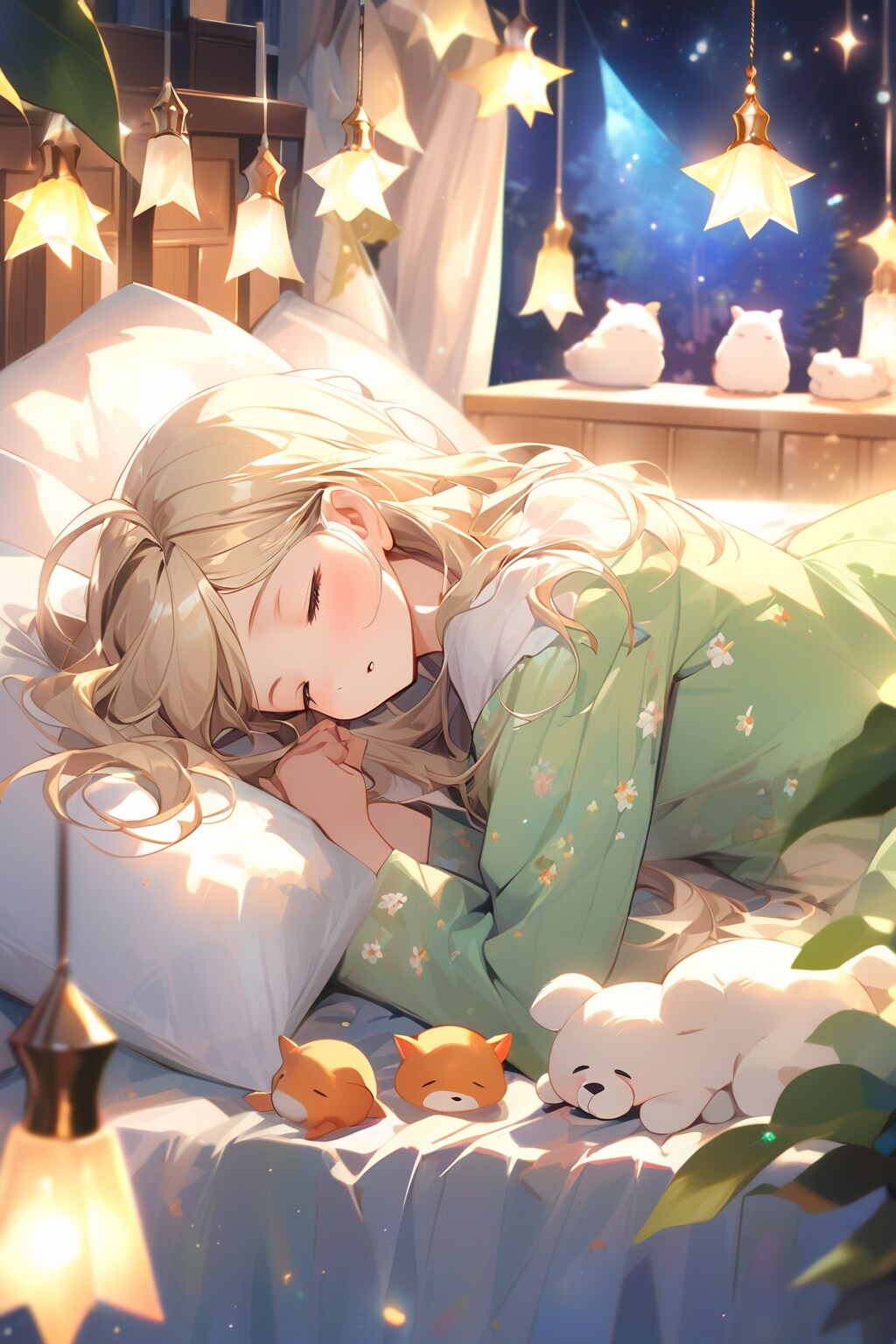 魔導士『就寝』 | の人気AIイラスト・グラビア