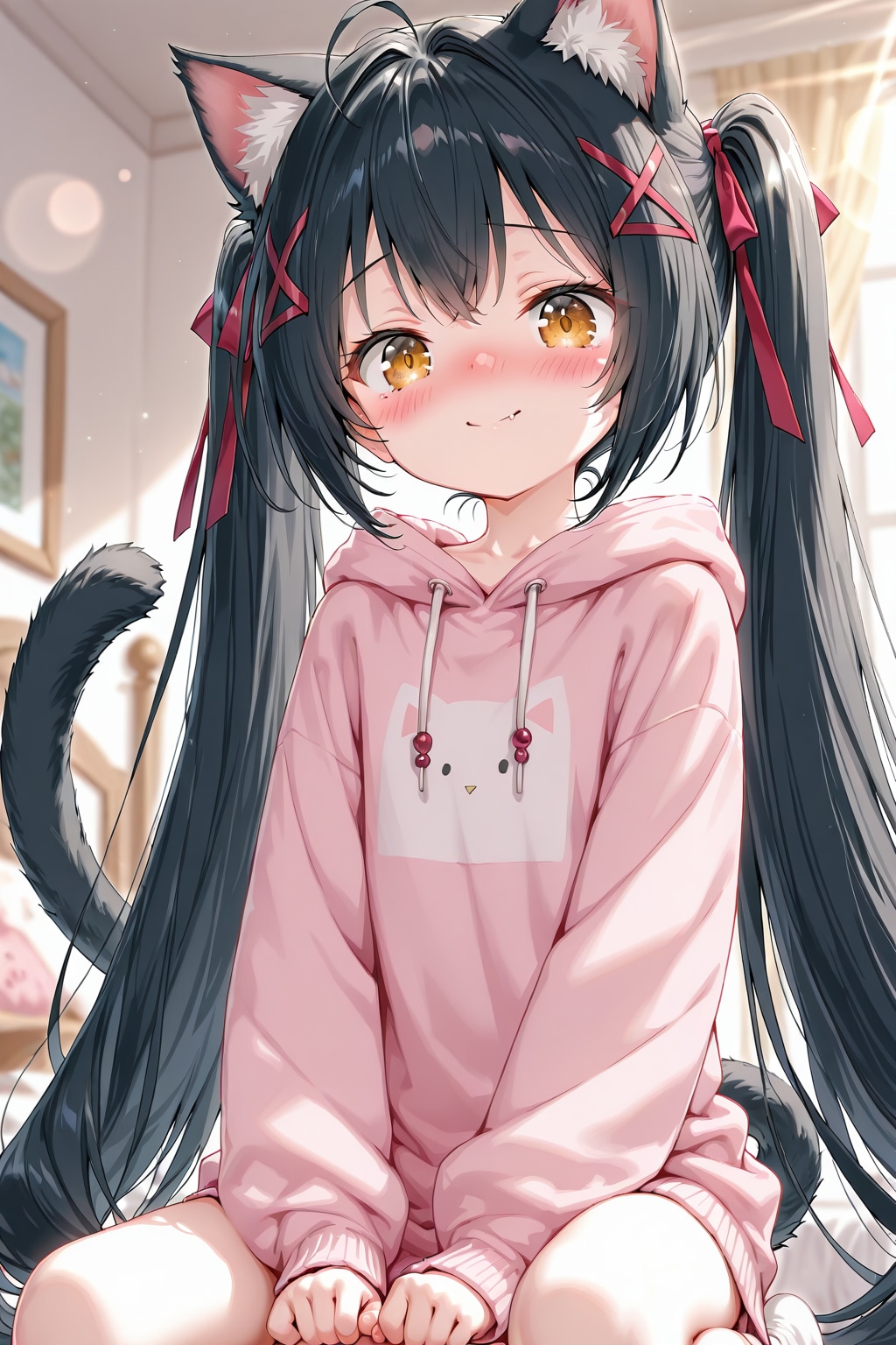 ネコミミパーカー