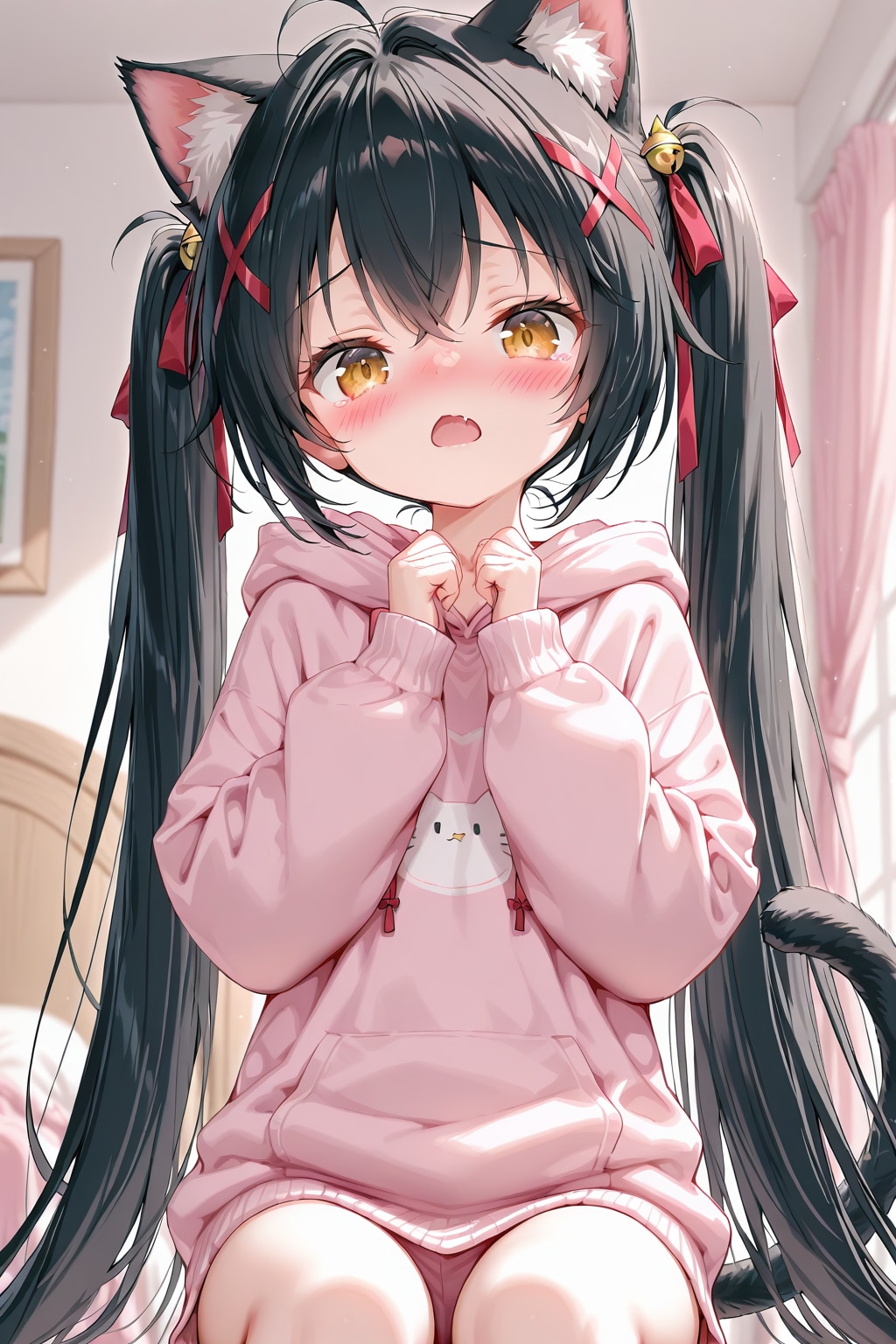 ネコミミパーカー