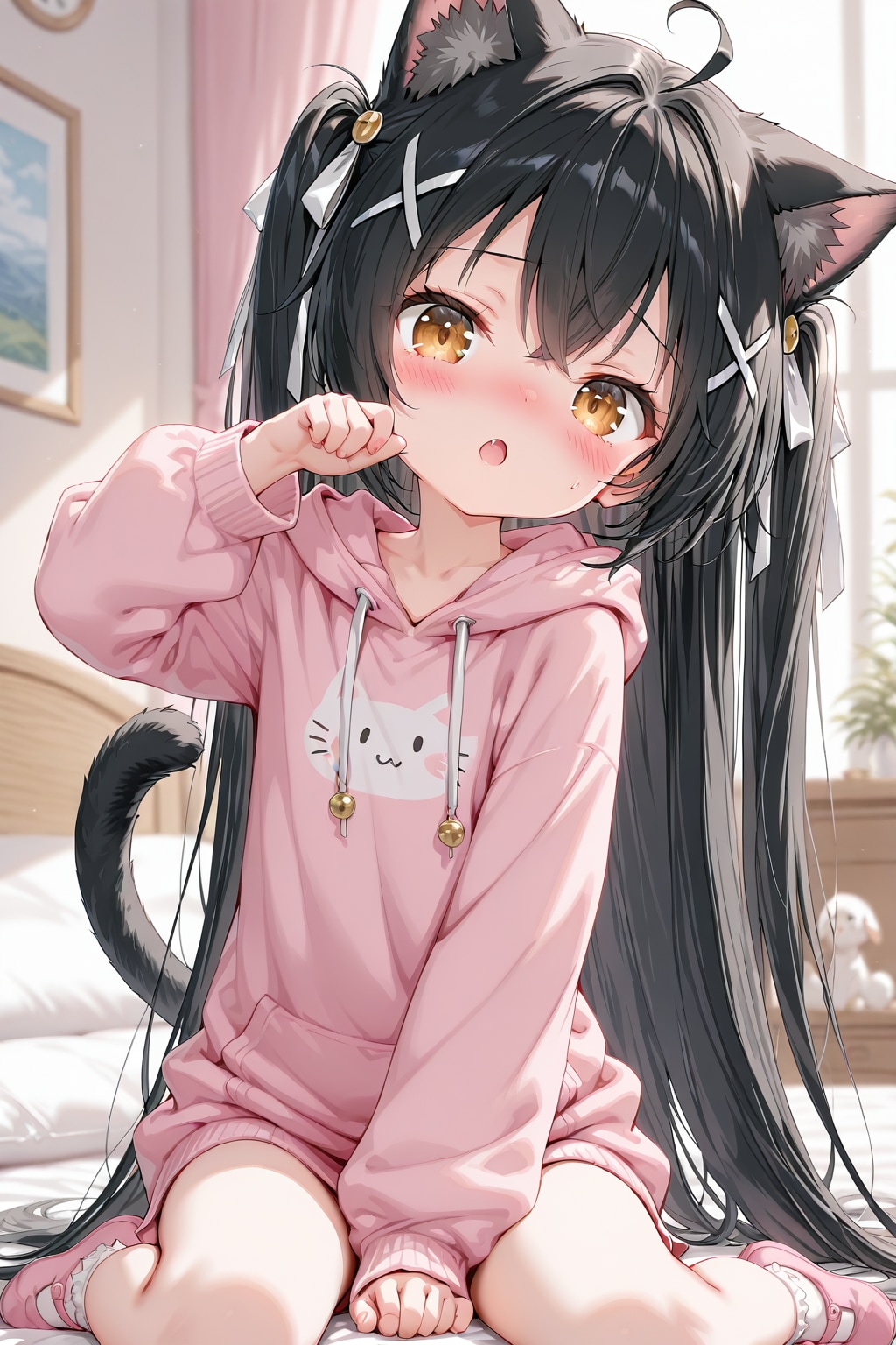 ネコミミパーカー