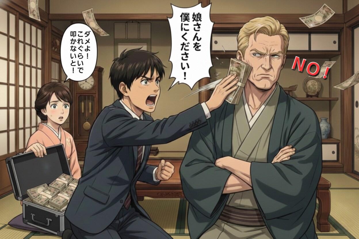 [問題に解答] 結婚挨拶に解答