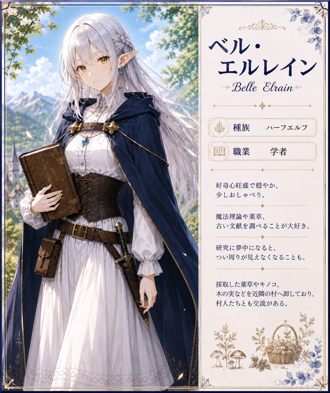 ベル・エルレイン | の人気AIイラスト・グラビア