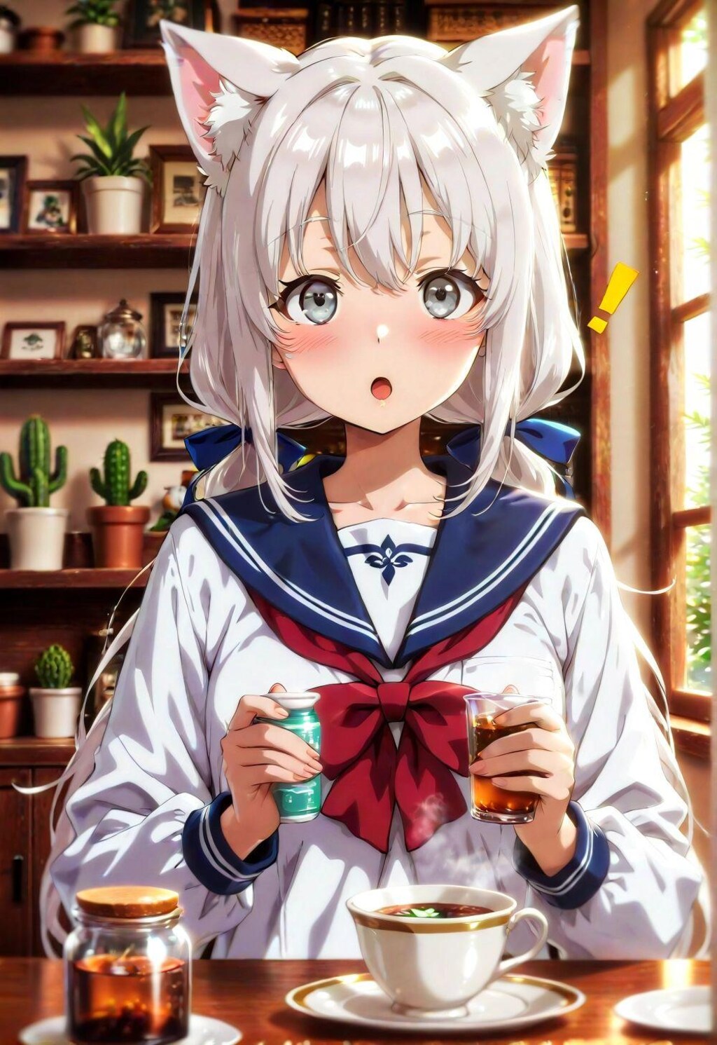 え！あなたも飲みたいんですか？