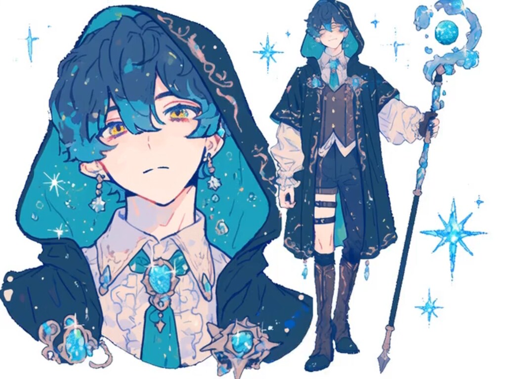 ユキト【カメオ用】星詠みの少年