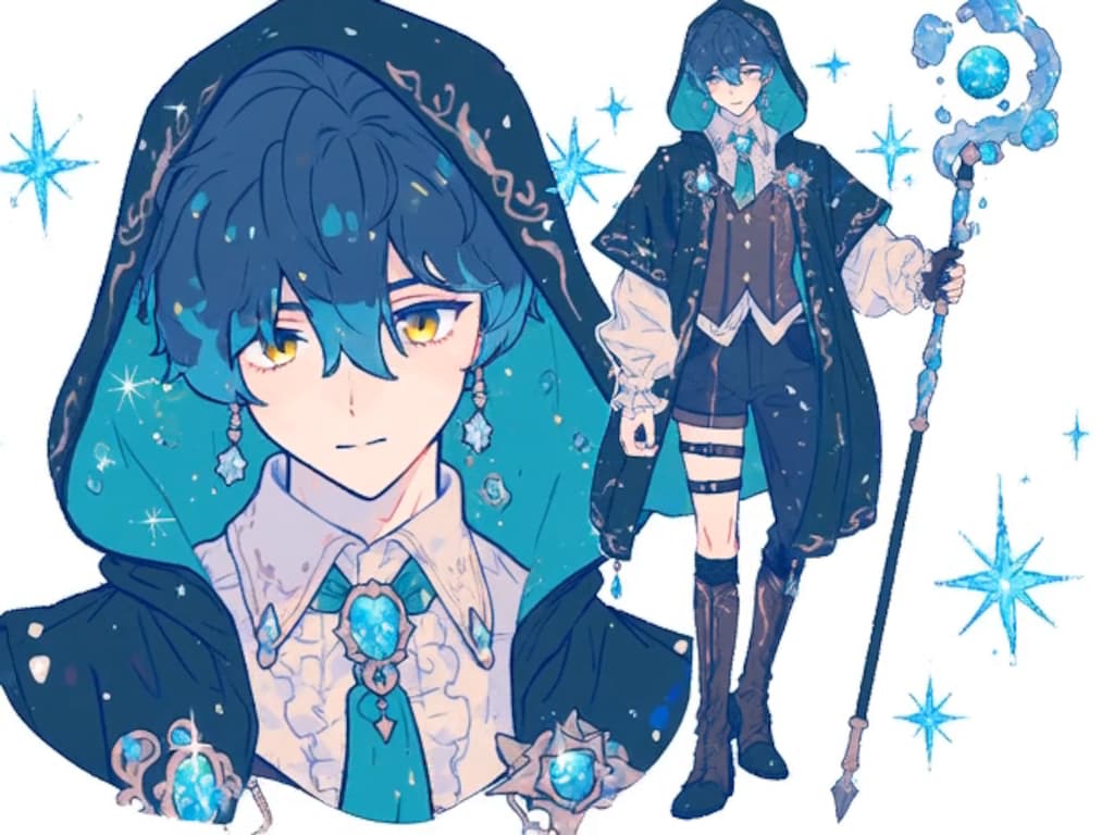 ユキト【カメオ用】星詠みの少年