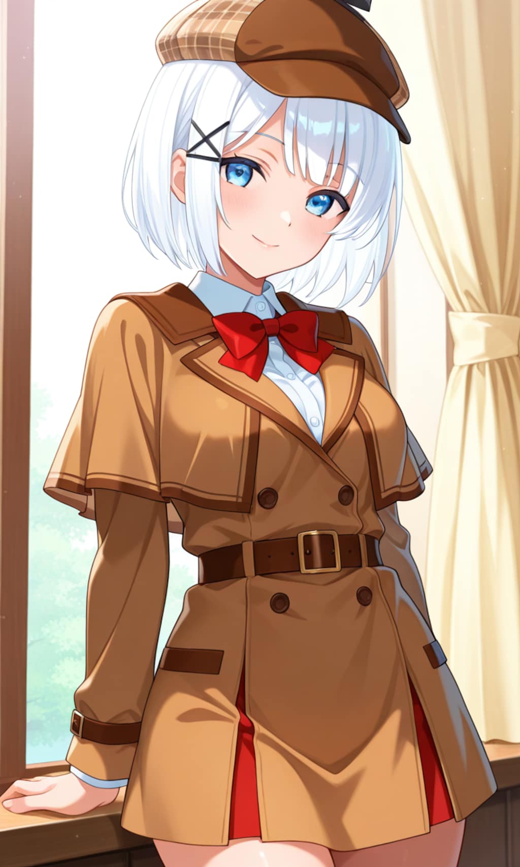 探偵ルックのシエスタちゃん🕵️❤️