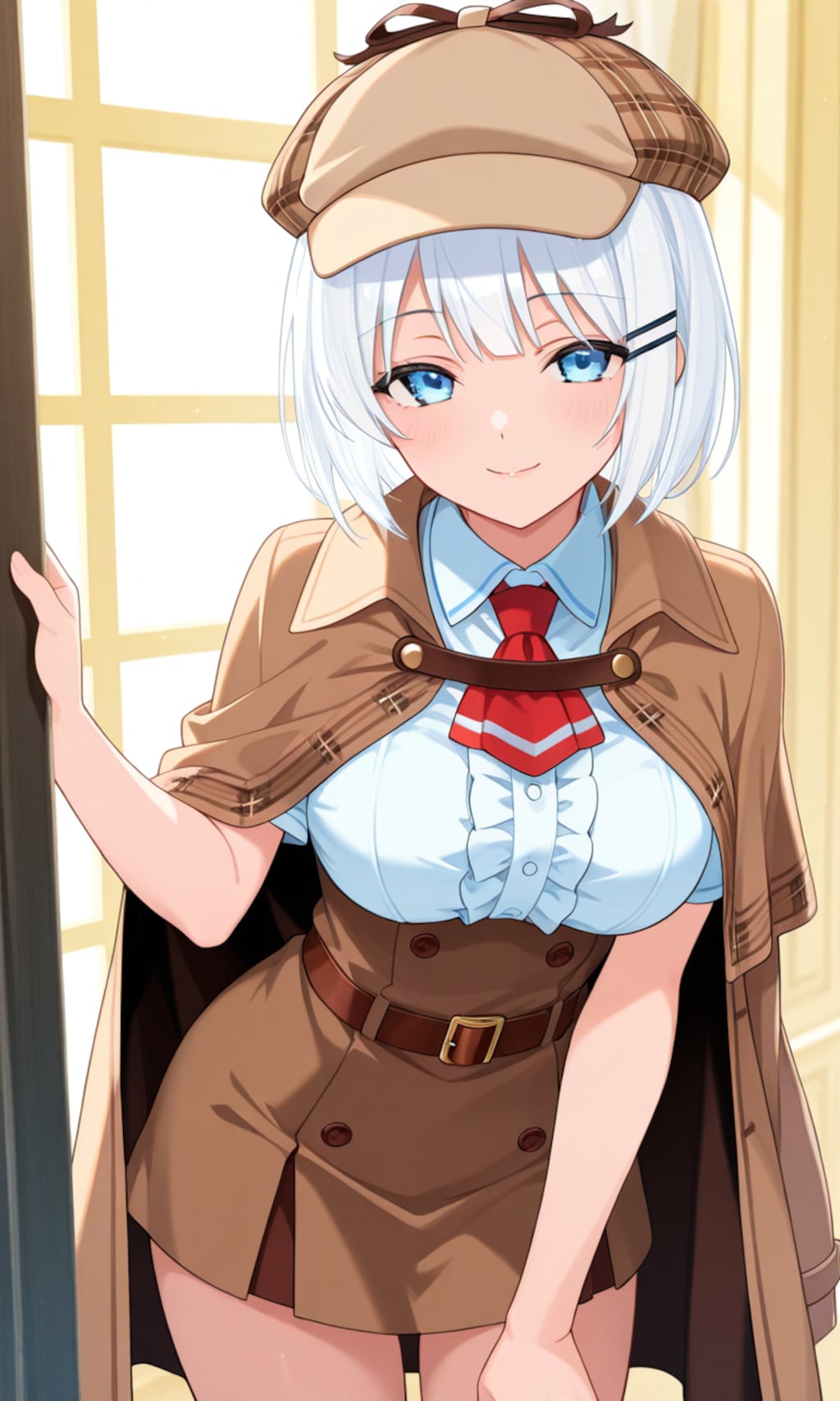 探偵ルックのシエスタちゃん🕵️❤️