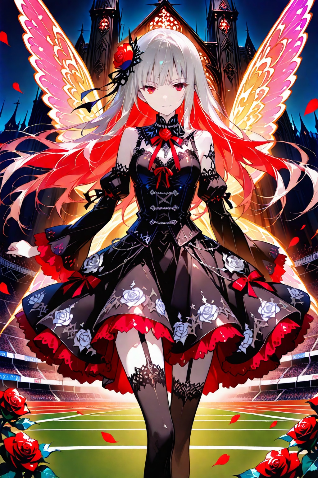 薔薇の疾走 | の人気AIイラスト・グラビア