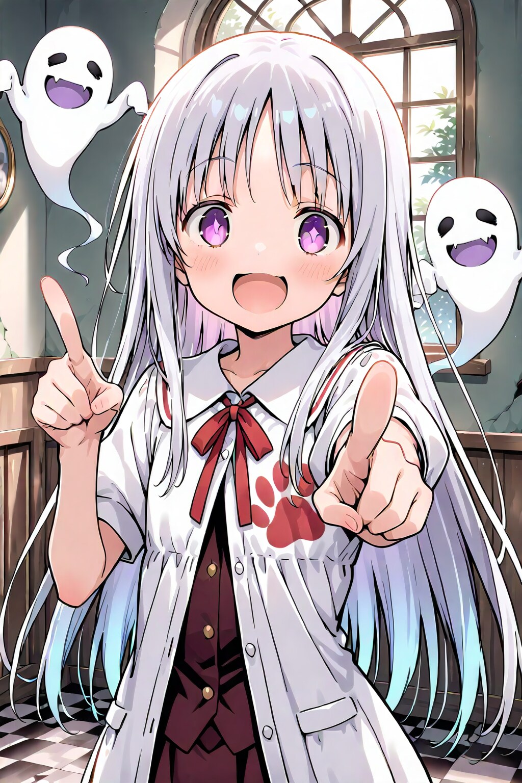 今日、うちにお客さん多いねー、あっあの人すごい格好！_20251225