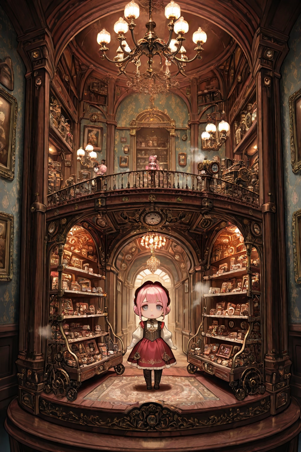 スチームパンク系ドールハウス