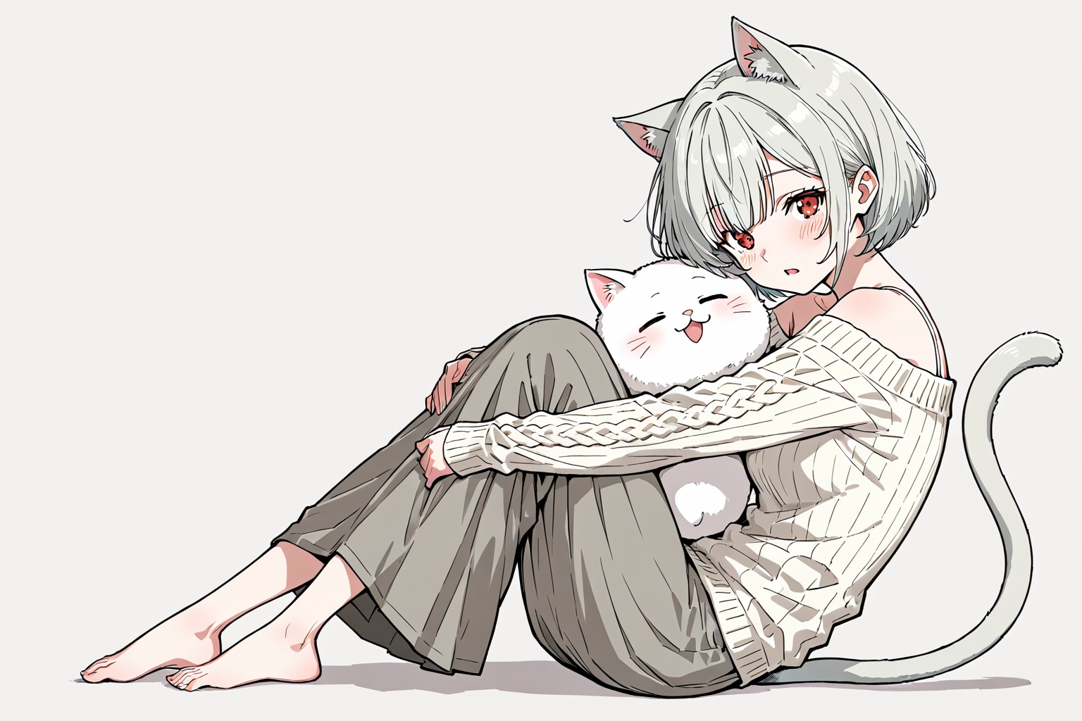 にゃんにゃん1号 | の人気AIイラスト・グラビア