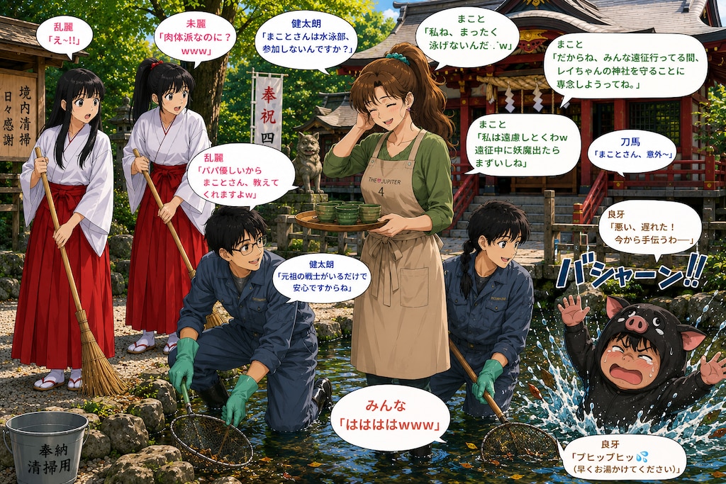 マスターズチーム火野神社水泳部！2期最終話２